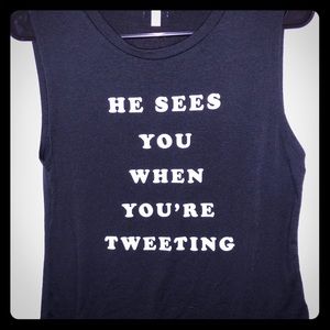 Victoria Secret Sleeveless Tank Top Muscle Workout